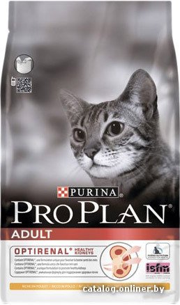 

Сухой корм для кошек Pro Plan Adult Chicken & Rice 10 кг