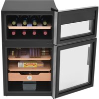 Винный шкаф-хьюмидор ZUGEL ZTH80DX Dual Zone