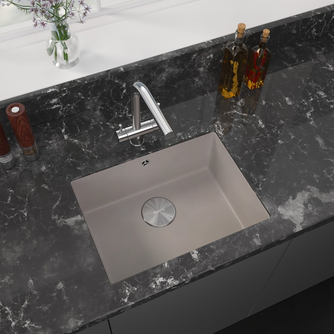 

Кухонная мойка ZorG Fast 54 Premium alumetallic