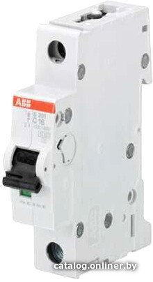 Выключатель автоматический ABB S 201 1P С 6А 6кА 1M 2CDS251001R0064