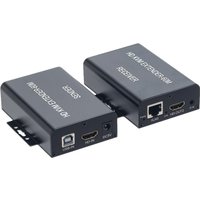 Удлинитель USBTOP HDMI USB по витой паре RJ45 UTP (LAN) до 60 метров, FullHD 1080p (1 приемник, 1 передатчик)
