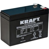 Аккумулятор для ИБП KRAFT LP12-9 (12V/9Ah)