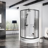 Душевой уголок Мономах 80/180 МЗ BL