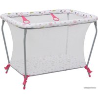 Игровой манеж Фея Классика (лесные друзья, розовый)