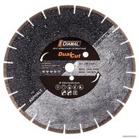 Отрезной диск алмазный  Diamal DM350AC