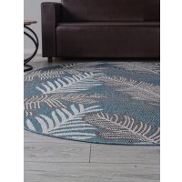 Циновка Merinos Kair S132-OVAL-BLUE (1.4х2)