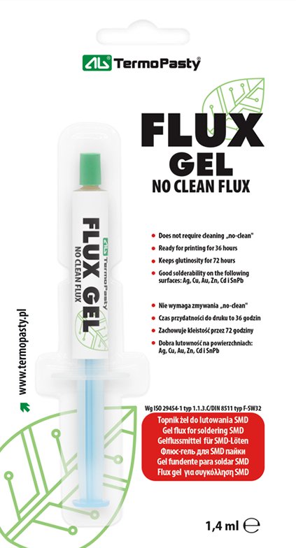 

Флюс для пайки AG TermoPasty Flux Gel AGT-047 (1.4 мл)