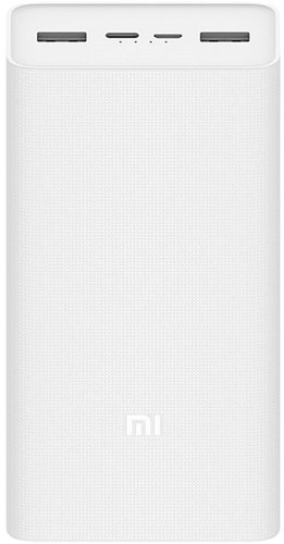 Xiaomi Mi Power Bank 3 PB3018ZM 30000mAh (белый)
