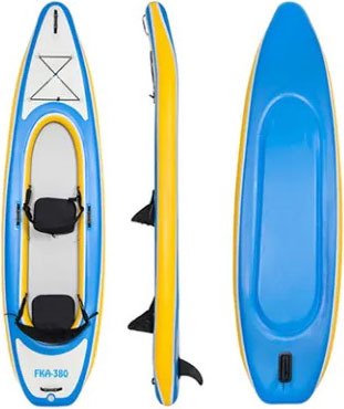 

Байдарка GUETIO GT380KAY Inflatable Double Seat Adventuring Kayak