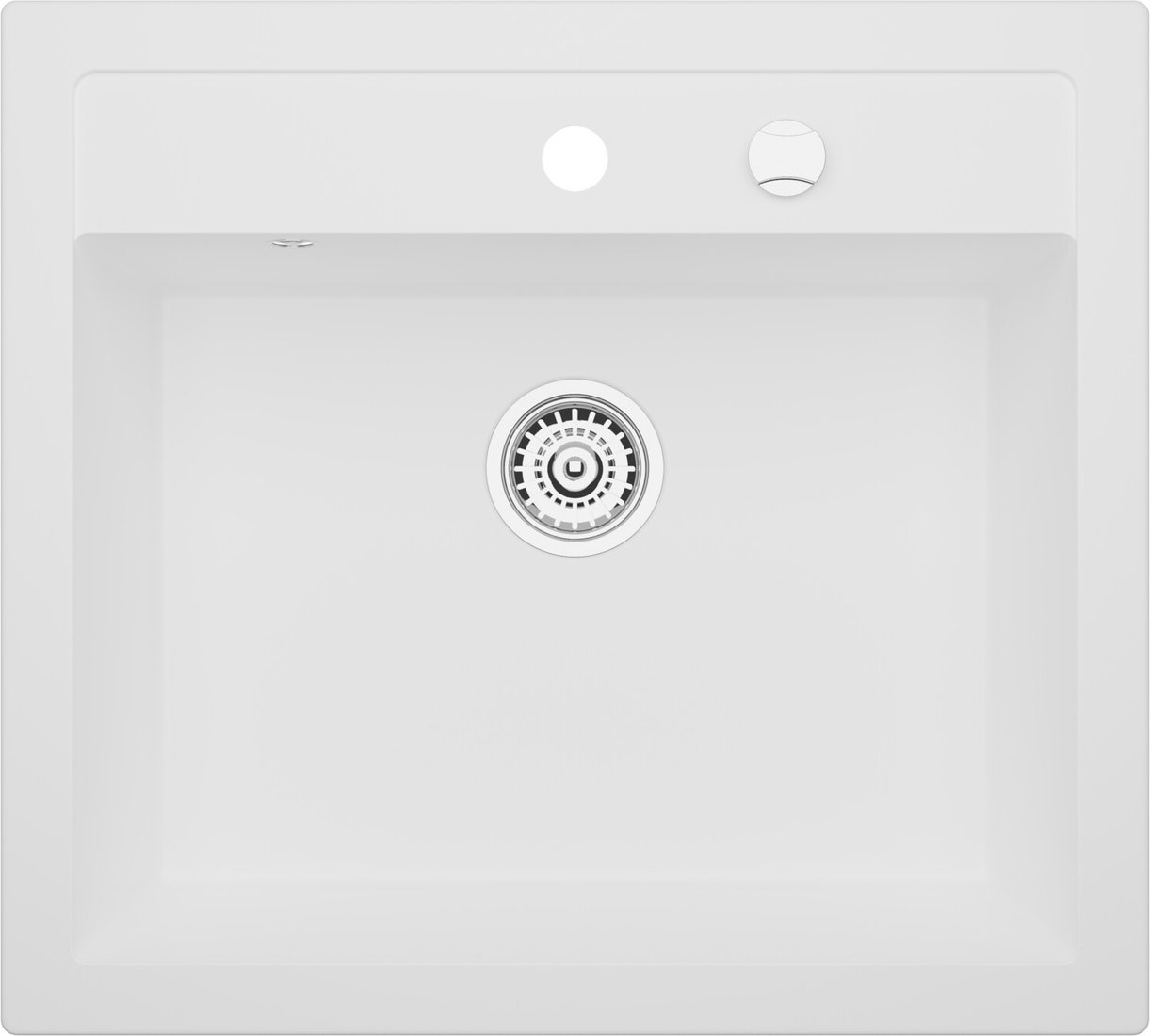 Кухонная мойка Kernau KGS I 60 1B Retro Pure White