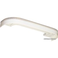 Карниз для штор Legrand Греция 48067433 (3 м, трехрядный, белый глянец)