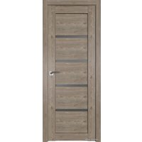 Межкомнатная дверь ProfilDoors 2.09XN R 60x200 (каштан темный/стекло графит)