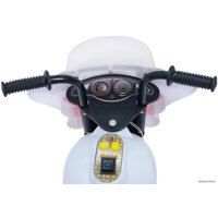 Электротрицикл Sima-Land Мотоцикл шерифа (белый)