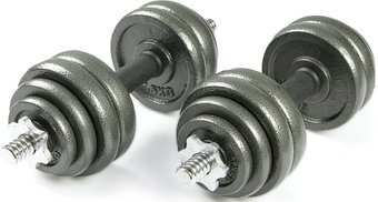 Набор гантелей Atlas Sport металлические 2x15 кг
