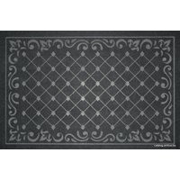 Придверный коврик Kovroff Ромбы 45x75 П/10/18/01 (черный)