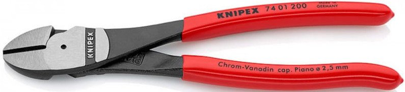 

Кусачки боковые (бокорезы) Knipex 7401200
