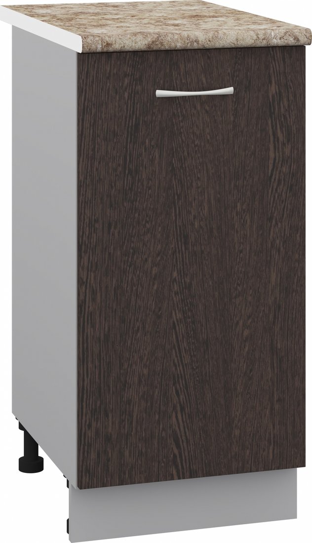 

Шкаф напольный Кортекс-мебель Корнелия Лира НШ40р (венге/мадрид)