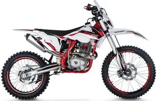 Мотоцикл Rockot R5X Rampage (черный/красный)