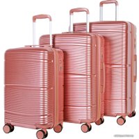 Чемодан-спиннер Mironpan 77065 57 см (пудровый)