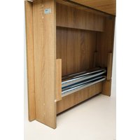 Стол-книга Stoloff Мечта 1600x850 (дуб сонома, опоры вкручиваемые, углы прямые без роликов и ручек)