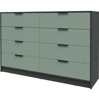 Комод Интерлиния Концепт Лайн КТ-К157 (антрацит/мята)