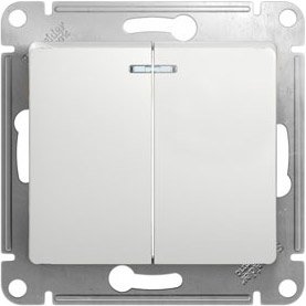 

Выключатель Schneider Electric Glossa GSL000153 (белый)