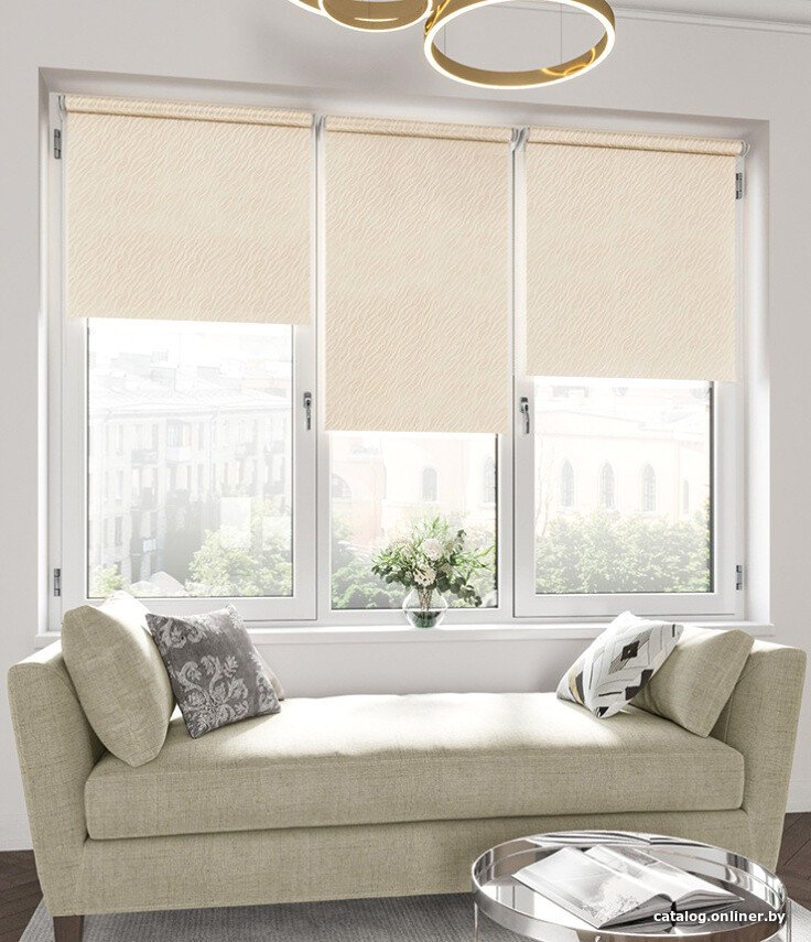 Рулонные шторы Legrand Бриз 66x175 (пудра)