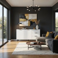 Тумба Mio Tesoro Rimini KOM2D3S/150 (белый/белый)