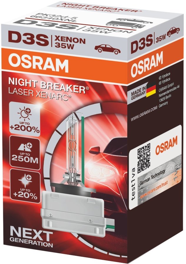 

Ксеноновая лампа Osram D3S 66340XNL 1шт