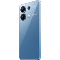 Телефон Xiaomi Redmi Note 13 8GB/256GB с NFC международная версия (ледяной синий) и Xiaomi Redmi Buds 4 Active (черный) по акции