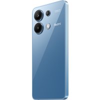 Смартфон Xiaomi Redmi Note 13 6GB/128GB с NFC международная версия (ледяной синий) и Xiaomi Redmi Buds 4 Active (черный) по акции в Витебске