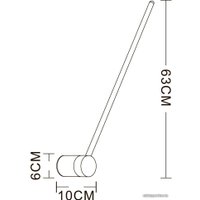 Бра Arte Lamp Polis A2027AP-1GO