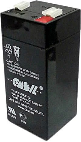 

Аккумулятор для ИБП Casil CA445 (4В/4.5 А·ч)