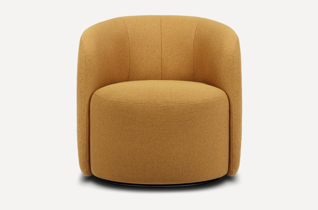 

Интерьерное кресло Divan Мэник 262905 (поворотное Textile Yellow)