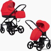 Универсальная коляска BEBETTO Magnum (3 в 1, 207, черная рама)