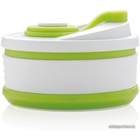 Термокружка Xindao P432.607 350 мл (зеленый/белый)