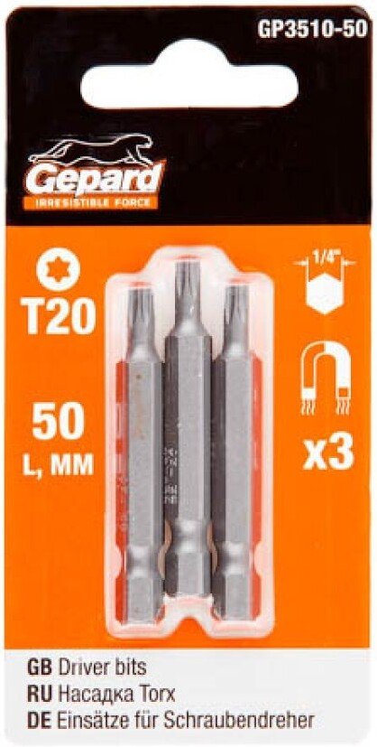 Набор бит Gepard GP3510-50
