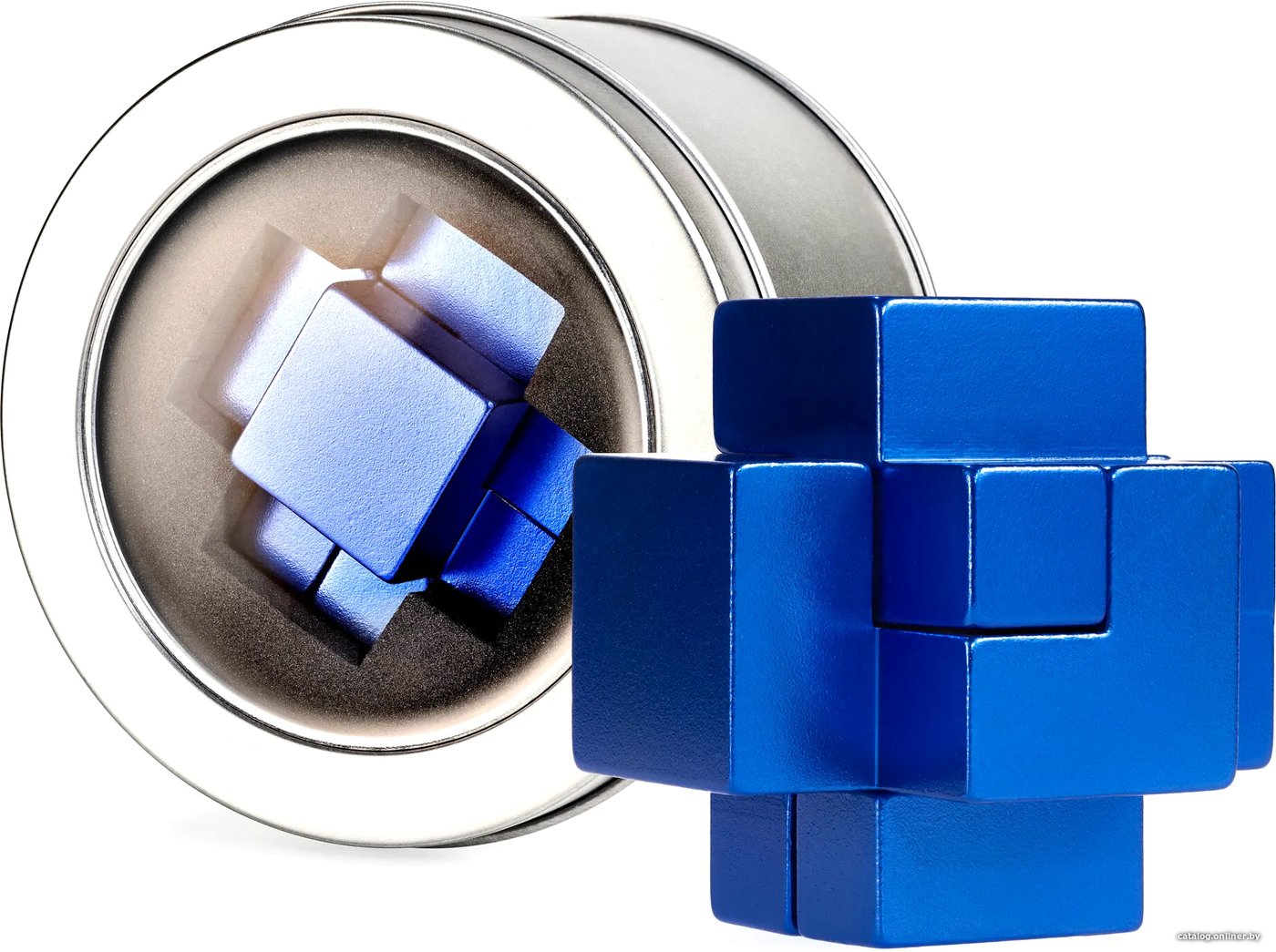 Головоломка Eureka Fortress Metal Puzzle in a Can 473441
