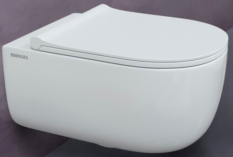 

Унитаз подвесной Berges Wasserhaus Ego XL 54 082018