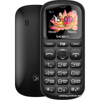 Телефон TeXet TM-B221 (черный)