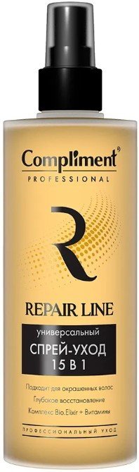 

Спрей Compliment Professional Repair Line Универсальный 15 в 1 250 мл