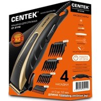 Машинка для стрижки волос CENTEK CT-2110 (черный/золотистый)