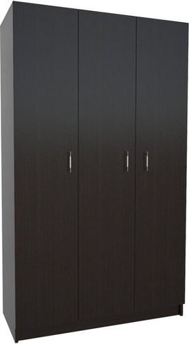 Шкаф распашной МДК СК3 3-х створчатый 1980x1200x490 (венге)