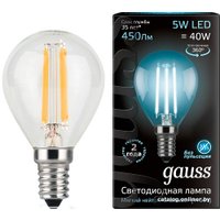Светодиодная лампочка Gauss E14 5Вт 4100К 105801205 (10 шт)
