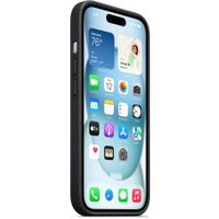 Чехол для телефона Apple MagSafe FineWoven Case для iPhone 15 (черный)