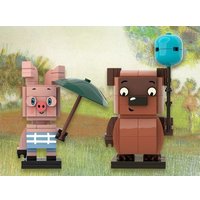 Конструктор Brick Labs Винни-Пух и Пятачок AB-1105