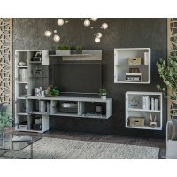 Горка Мебель-АРС Минель (белый/ателье светлый)