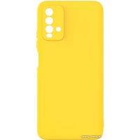 Чехол для телефона Case Cheap Liquid для Redmi 9T (желтый)