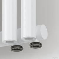 Стальной трубчатый радиатор Сунержа Эстет-0 EU50 правый 1200х225 5 секций (белый)