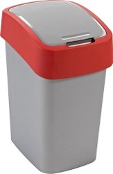 Flip Bin (25 л, серый/красный)